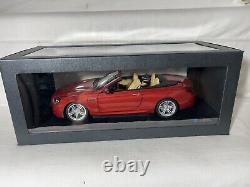 Paragon 1/18 Scale Die Cast Model BMW M6 Convertible Sakhir Orange Boxed