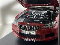 Paragon 1/18 Scale Die Cast Model BMW M6 Convertible Sakhir Orange Boxed