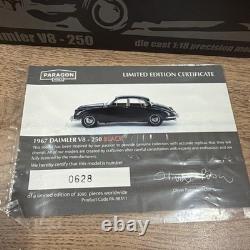 Paragon 1/18 Scale Diecast DC26324A 1967 Daimler V8 250 Black #628/3000