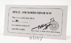 Pathfinder Models 1/43 Scale PFM22 1950 Morris Minor MM Maroon 1 Of 600