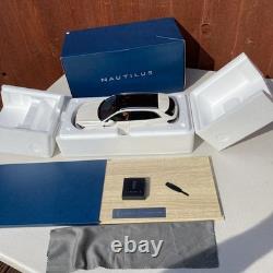 Paudi Toy Collection 118 Scale Lincoln Nautilus White Diecast Model Car New