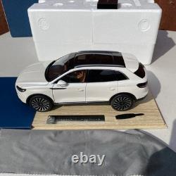 Paudi Toy Collection 118 Scale Lincoln Nautilus White Diecast Model Car New