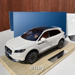 Paudi Toy Collection 118 Scale Lincoln Nautilus White Diecast Model Car New