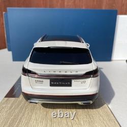 Paudi Toy Collection 118 Scale Lincoln Nautilus White Diecast Model Car New