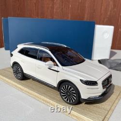 Paudi Toy Collection 118 Scale Lincoln Nautilus White Diecast Model Car New