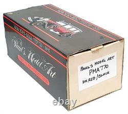 Paul's Model Art 1/24 Scale PMA770 1935 Mercedes Benz TYP 770 Dk Red/Black