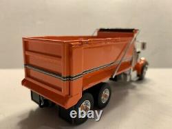 Peterbilt 367 Dump Truck Orange First Gear 150 scale
