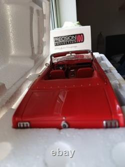 Precision 100 1/18 Scale Diecast 32400 1964 1/2 Ford Mustang Convertible Red