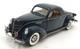 Precision 100 1/18 Scale Diecast 32890m 1937 Lincoln Zephyr Dark Blue