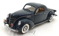 Precision 100 1/18 Scale Diecast 32890M 1937 Lincoln Zephyr Dark Blue