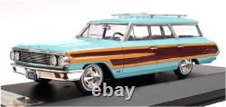 PremiumX 1/43 Scale PRD202 1964 Ford Country Squire Lt Blue