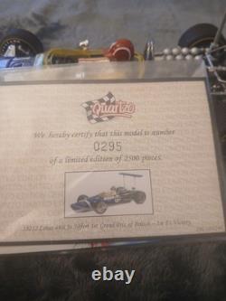 Quartzo 118 Scale 18212Lotus 49B. Jo Siffert1st 1968 British GP with Driver
