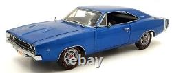 Racing Champions 1/18 Scale MM2719 Dodge Charger R/T 1968 Matco Tools Blue