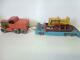 Rare Matchbox Lesney Moko Early Large Scale Prime Mover, Trailer And Bulldozer
