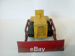 Rare Matchbox Lesney Moko Early Large Scale Prime Mover, Trailer And Bulldozer