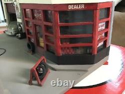 Rare1940. TEXACO, PETROL SERVICE STATION GARAGE DIORAMA. 1/43 Scale. CORGI DINKY