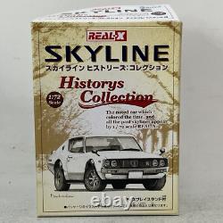 Real-x 1/72 Scale Skyline Historys Coll Diecast Mini Car Models Boxed Japan