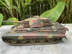Red 205 KING TIGER FULLY BUILT tank 1/18th Scale NOT 1/16 Ultimate Soldier