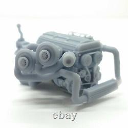 Resin Nissan Skyline R33 Twin Engine Motor Diecast for Model Kits 132-18 Scale