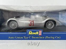 Revell 1/18 Scale Diecast Car 08436 Auto Union Typ C Stromline Racing #31 Silver