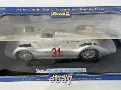 Revell 1/18 Scale Diecast Car 08436 Auto Union Typ C Stromline Racing #31 Silver