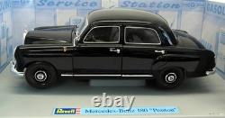 Revell 1/18 Scale Model Car 08973 Mercedes Benz 180'Ponton' Black