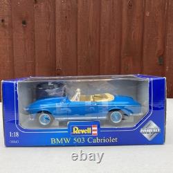 Revell 118 Scale BMW 503 Cabriolet Metallic Blue Diecast Model Car Boxed Rare
