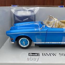 Revell 118 Scale BMW 503 Cabriolet Metallic Blue Diecast Model Car Boxed Rare
