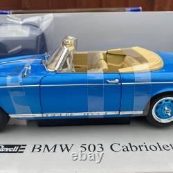 Revell 118 Scale BMW 503 Cabriolet Metallic Blue Diecast Model Car Boxed Rare