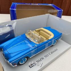 Revell 118 Scale BMW 503 Cabriolet Metallic Blue Diecast Model Car Boxed Rare