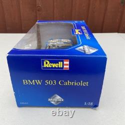Revell 118 Scale BMW 503 Cabriolet Metallic Blue Diecast Model Car Boxed Rare