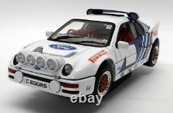 Ricko 1/18 Scale Diecast 32121 Ford RS200 Rally White Blue