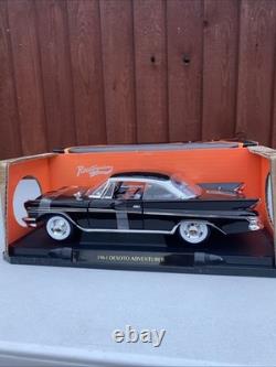Road Signature 1961 DeSoto Adventurer 1/18 Scale Black Lucky Die Cast New Boxed