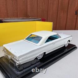 Road Signature 1964 MERCURY Marauder Coupe 1/18 Scale White with Tiffany Blue