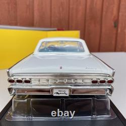 Road Signature 1964 MERCURY Marauder Coupe 1/18 Scale White with Tiffany Blue