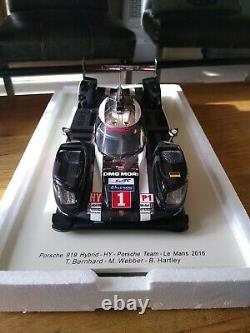 SPARKMODEL #1 PORSCHE 919 HYBRID 24h LE MANS 2016 118 scale 18S263