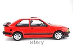 SUNSTAR 118 Scale Ford Escort Mk3 RS 1600i in Red