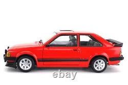 SUNSTAR 118 Scale Ford Escort Mk3 RS 1600i in Red