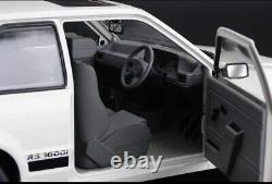 SUNSTAR 118 Scale Ford Escort Mk3 RS 1600i in White