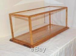 Scale Model Display Case Custom Made Wood/Acrylic Glass Special Orders Available