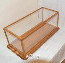 Scale Model Display Case Custom Made Wood/Acrylic Glass Special Orders Available