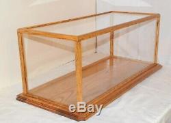 Scale Model Display Case Custom Made Wood/Acrylic Glass Special Orders Available