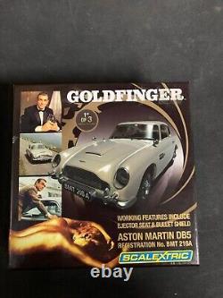 Scalextric Aston Martin DB5 James Bond Goldfinger Limited Edition 1/32 scale