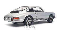 Schuco 1/18 Scale Diecast 45 004 7000 Porsche 911 S Coupe Silver