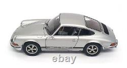 Schuco 1/18 Scale Diecast 45 004 7000 Porsche 911 S Coupe Silver