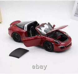 Schuco 1/18 Scale Porsche 911 Targa 4 GTS Red Diecast car Model Toy NIB