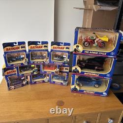 Set of Corgi Diecast Batman Vehicles 143 and 124 Scale