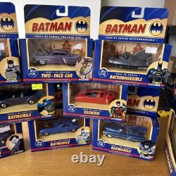 Set of Corgi Diecast Batman Vehicles 143 and 124 Scale