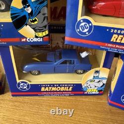 Set of Corgi Diecast Batman Vehicles 143 and 124 Scale