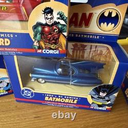 Set of Corgi Diecast Batman Vehicles 143 and 124 Scale